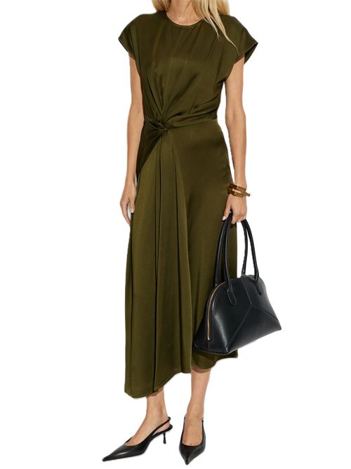 Abito midi Aria Victoria Beckham | 1426WDR007292D9990 MARSHGREEN